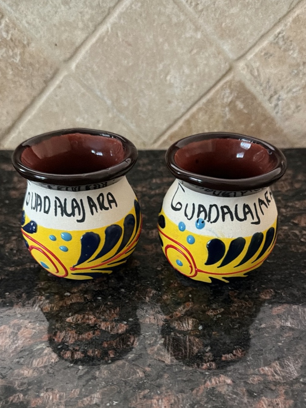 Hand-Painted Ceramic Mini Pitcher - Picture 2 of 6